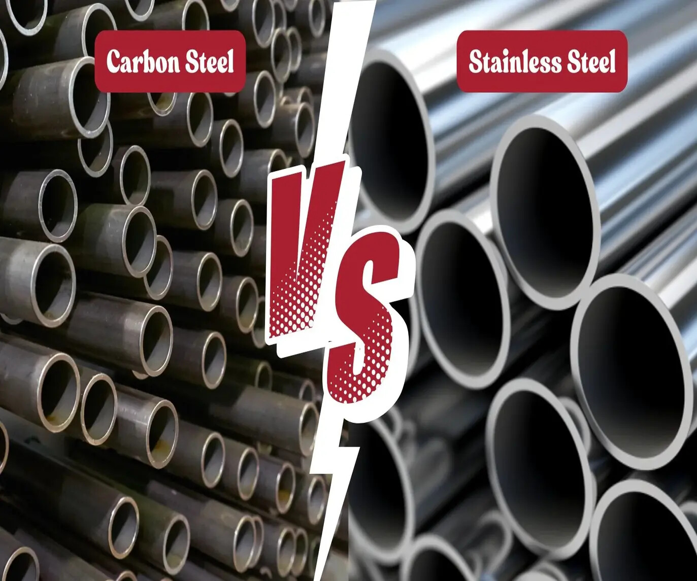 Carbon steel pipes vs. stainless steel pipes: Which is more durable?