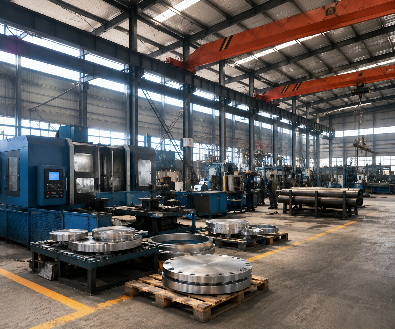 Blind Flanges and Pipe Fittings for Industrial Piping Systems