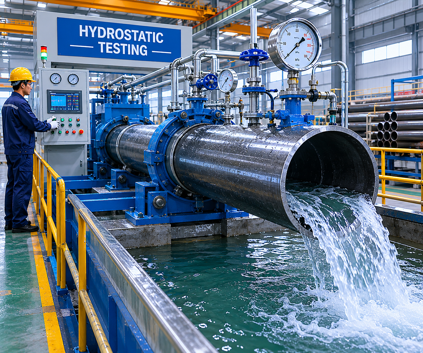 Hydrostatic Testing for Steel Pipe Quality and Safety