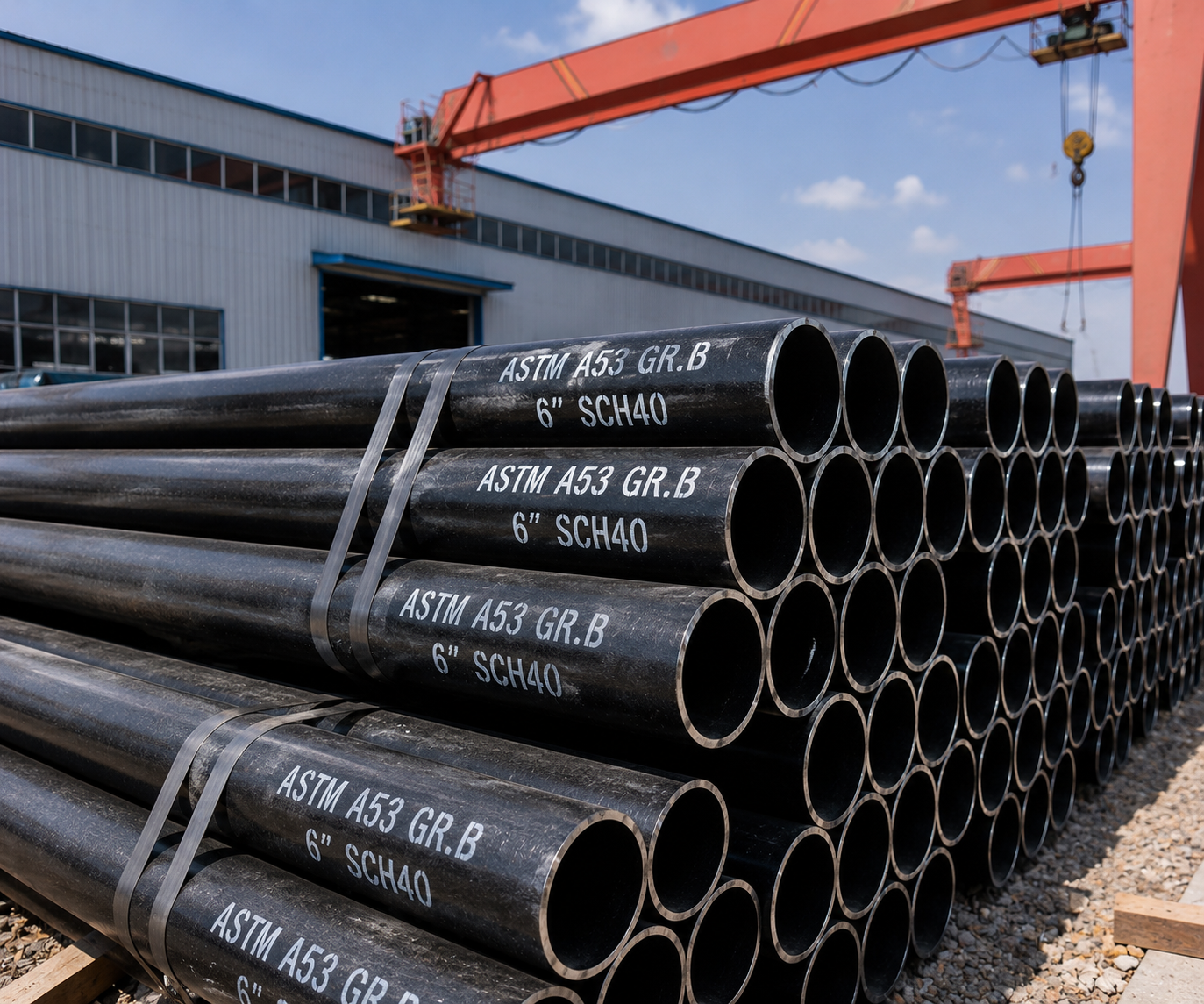 A53 Pipe: A Versatile Steel Pipe for Industrial and Construction Applications