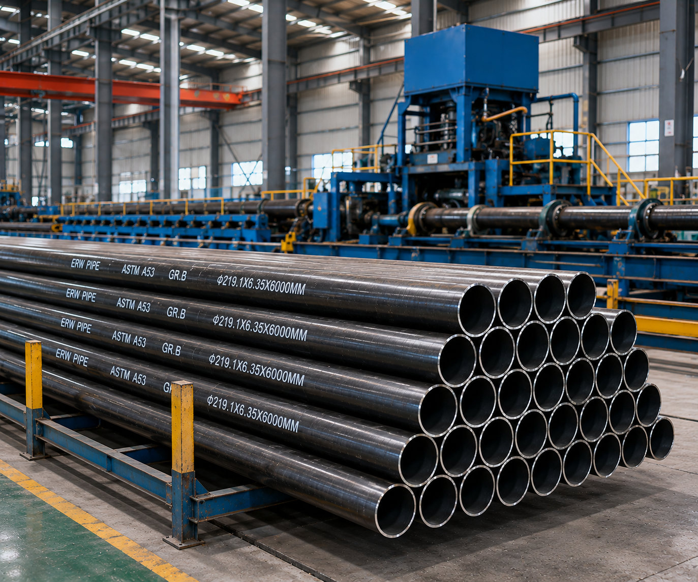 ERW Pipe Meaning and Industrial Applications
