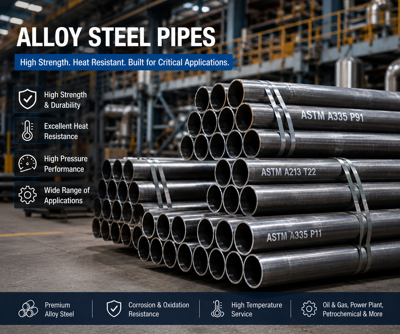 Alloy Steel Pipes: High-Performance Solutions for Industrial Applications