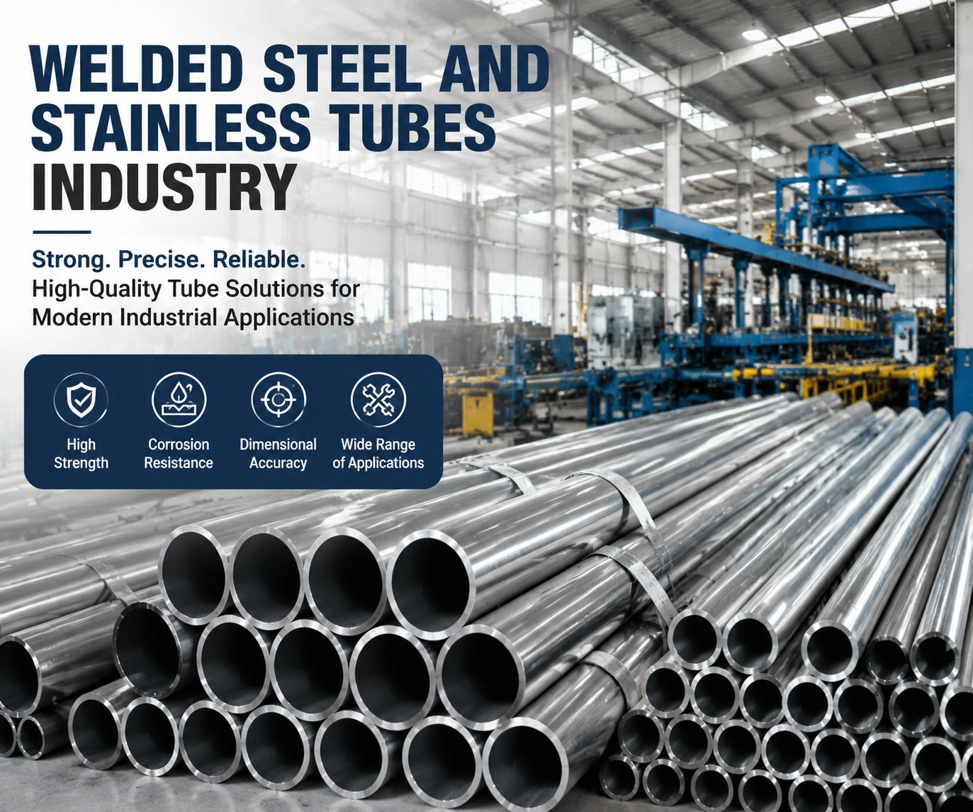 Welded Steel and Stainless Tubes Industry: Reliable Solutions for Modern Industrial Applications