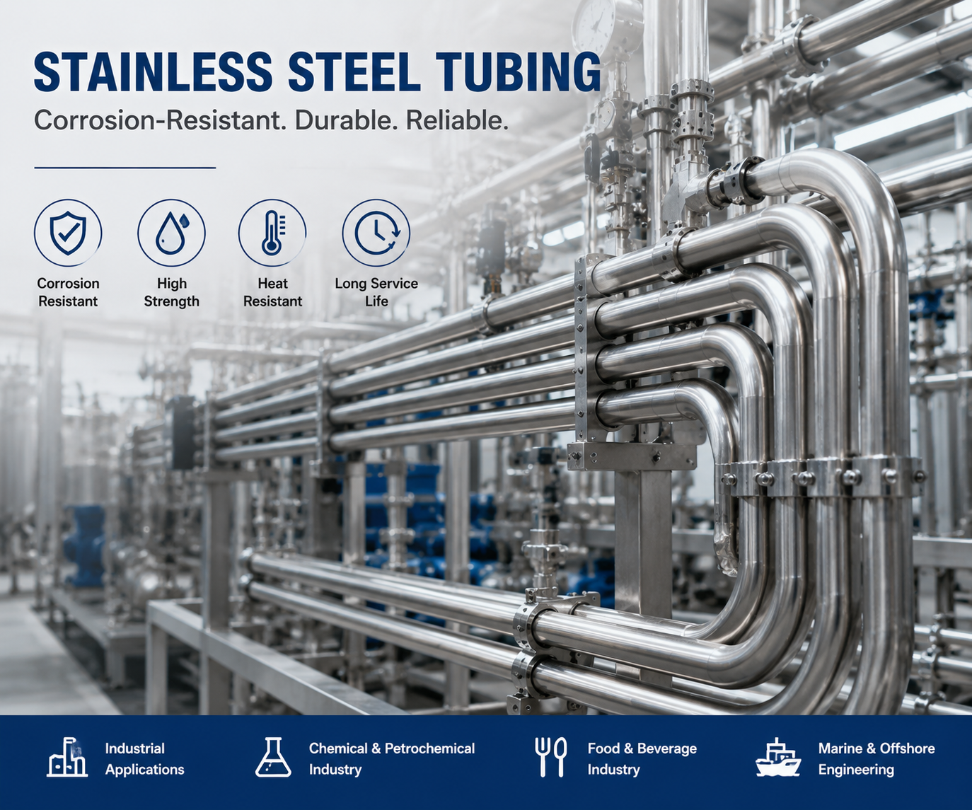 Stainless Steel Tubing: A Corrosion-Resistant and High-Performance Solution for Modern Industry