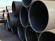 The surface of X65 LSAW double-sided submerged arc welded steel pipe is smooth and defect-free