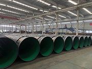 What are the connection methods and design principles for plastic-coated steel pipes