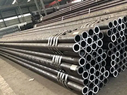 What are the material selection guidelines for cold-drawn steel pipes with high hardness requirements