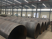 What are the main types of anti-corrosion coatings for large-diameter spiral steel pipes