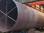 Large-diameter steel pipe processing methods and pipe diameter expression