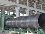 How to solve the deformation problem of the spiral submerged arc welded steel pipes