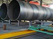 What are the precautions for packaging spiral welded steel pipes