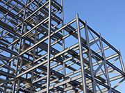 What are the characteristics of different types of steel profiles used in steel structures