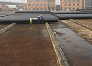 How to clean straight seam steel pipe