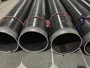 What are the application details of X65M straight seam welded pipe in energy projects