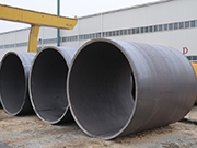 What are the precautions for the industrial welding steel pipes
