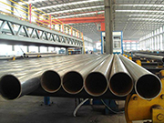 How to check the weld position of welded steel pipes